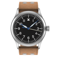 Flieger Classic Sport automatic top grade  without date pilot strap old style brown