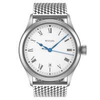 Marine Classic Sport roman automatic basic with date Milanaise metal strap