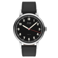 Partitio Classic black with red seconds hand