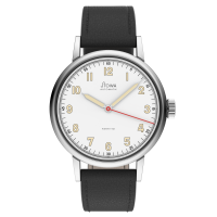 Partitio Classic white with red seconds hand