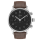 Chronograph 1938 black matt croco strap brown