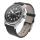 Flieger Verus 42 Automatik Basis mit Logo ohne Datum Lederband schwarz (handgenäht)